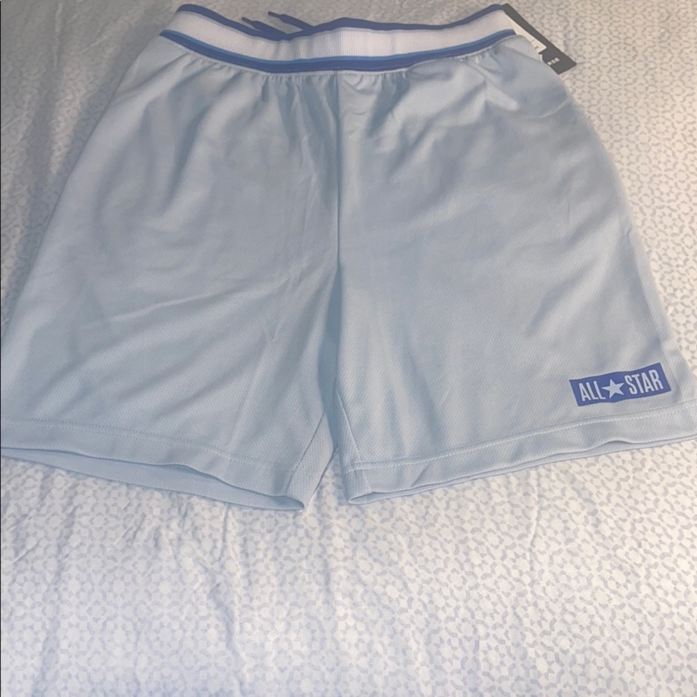 Converse Light Blue All-Star Athletic Shorts